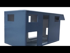 Acampada de expedición por tierra con camión de camper de FRP personalizable de 20 pies y ventanas